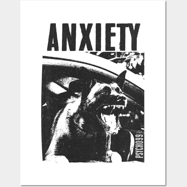 anxiety by psycho99 Wall Art by psninetynine